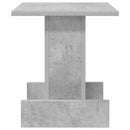 vidaXL Végasztal Beton Szürke 35,5 x 35 x 40 cm Faanyag