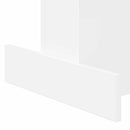 vidaXL Végasztal Fehér 44,5 x 45 x 55 cm Faanyag
