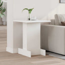 vidaXL Végasztal Fehér 44,5 x 45 x 55 cm Faanyag