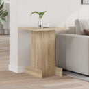vidaXL Végasztal Sonoma tölgy 44,5 x 45 x 55 cm Faanyag