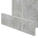 vidaXL Végasztal Beton Szürke 44,5 x 45 x 55 cm Faanyag