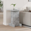 vidaXL Végasztal Beton Szürke 44,5 x 45 x 55 cm Faanyag