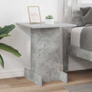 vidaXL Végasztal Beton Szürke 44,5 x 45 x 55 cm Faanyag