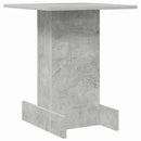 vidaXL Végasztal Beton Szürke 44,5 x 45 x 55 cm Faanyag