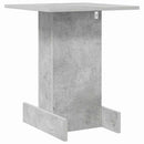 vidaXL Végasztal Beton Szürke 44,5 x 45 x 55 cm Faanyag