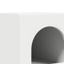 vidaXL Éjjeli asztal 2 pcs Fehér 29.5 x 35 x 50 cm Faanyag