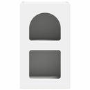 vidaXL Éjjeli asztal 2 pcs Fehér 29.5 x 35 x 50 cm Faanyag