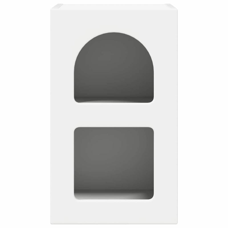 vidaXL Éjjeli asztal 2 pcs Fehér 29.5 x 35 x 50 cm Faanyag