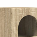 vidaXL Éjjeli asztal ELST Sonoma tölgy 29,5 x 33,5 x 50 cm Faanyag