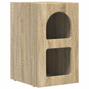 vidaXL Éjjeli asztal ELST 2 db Sonoma tölgy 29,5 x 33,5 x 50 cm