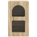 vidaXL Éjjeli asztal 2 pcs Sonoma tölgy 29.5 x 35 x 50 cm Faanyag