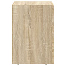 vidaXL Éjjeli asztal ELST 2 db Sonoma tölgy 29,5 x 33,5 x 50 cm