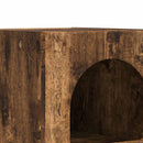 vidaXL Éjjeli asztal Füstölt tölgy 29.5 x 35 x 50 cm Faanyag