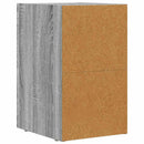 vidaXL Éjjeli asztal ELST Szürke Sonoma 29,5 x 33,5 x 50 cm Faanyag