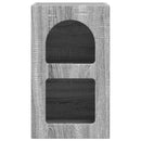 vidaXL Éjjeli asztal 2 pcs Szürke Sonoma 29.5 x 35 x 50 cm Faanyag