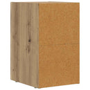 vidaXL Éjjeli asztal ELST 2 db Artisan tölgy 29,5 x 33,5 x 50 cm