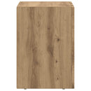 vidaXL Éjjeli asztal 2 pcs Artisan tölgy 29.5 x 35 x 50 cm Faanyag