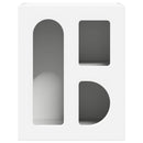 vidaXL Éjjeli asztal 2 pcs Fehér 40 x 35 x 50 cm Faanyag