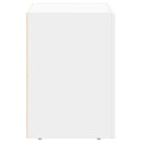 vidaXL Éjjeli asztal 2 pcs Fehér 40 x 35 x 50 cm Faanyag