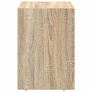 vidaXL Éjjeli asztal 2 pcs Sonoma tölgy 40 x 35 x 50 cm Faanyag