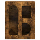 vidaXL Éjjeli asztal 2 pcs Füstölt tölgy 40 x 35 x 50 cm Faanyag