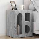 vidaXL Éjjeli asztal ELST Szürke Sonoma 40 x 35 x 50 cm Faanyag
