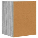 vidaXL Éjjeli asztal 2 pcs Szürke Sonoma 40 x 35 x 50 cm Faanyag