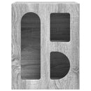 vidaXL Éjjeli asztal 2 pcs Szürke Sonoma 40 x 35 x 50 cm Faanyag