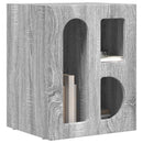 vidaXL Éjjeli asztal ELST 2 db Szürke Sonoma 40 x 35 x 50 cm Faanyag