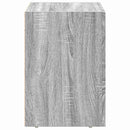 vidaXL Éjjeli asztal 2 pcs Szürke Sonoma 40 x 35 x 50 cm Faanyag