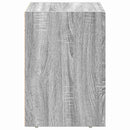 vidaXL Éjjeli asztal ELST 2 db Szürke Sonoma 40 x 35 x 50 cm Faanyag