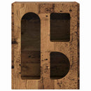 vidaXL Éjjeli asztal Öreg fa 40 x 35 x 50 cm Faanyag