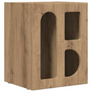 vidaXL Éjjeli asztal ELST 2 db Artisan tölgy 40 x 35 x 50 cm Faanyag