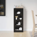 vidaXL Széf ELST Fekete 40 x 35 x 100,5 cm Faanyag