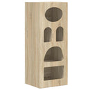 vidaXL Széf ELST Sonoma tölgy 40 x 35 x 100,5 cm Faanyag