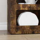 vidaXL Széf ELST Füstölt tölgy 40 x 35 x 100,5 cm Faanyag