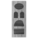 vidaXL Széf ELST Szürke Sonoma 40 x 35 x 100,5 cm Faanyag
