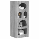 vidaXL Széf ELST Szürke Sonoma 40 x 35 x 100,5 cm Faanyag