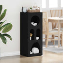 vidaXL Széf ELST Fekete 40 x 35 x 100,5 cm Faanyag