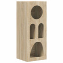 vidaXL Széf ELST Sonoma tölgy 40 x 35 x 100,5 cm Faanyag
