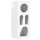 vidaXL Széf ELST Magas Fényű Fehér 40 x 35 x 100,5 cm Faanyag