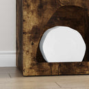 vidaXL Széf ELST Füstölt tölgy 40 x 35 x 100,5 cm Faanyag
