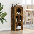 vidaXL Széf ELST Füstölt tölgy 40 x 35 x 100,5 cm Faanyag