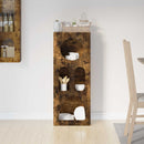 vidaXL Széf ELST Füstölt tölgy 40 x 35 x 100,5 cm Faanyag