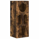 vidaXL Széf ELST Füstölt tölgy 40 x 35 x 100,5 cm Szerelt Fa