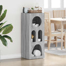 vidaXL Széf ELST Szürke Sonoma 40 x 35 x 100,5 cm Faanyag