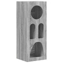 vidaXL Széf ELST Szürke Sonoma 40 x 35 x 100,5 cm Faanyag