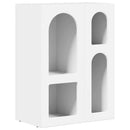 vidaXL Széf ELST Fehér 59 x 35 x 80.5 cm Faanyag