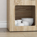 vidaXL Széf ELST Sonoma tölgy 59 x 35 x 80.5 cm Faanyag
