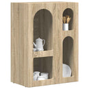 vidaXL Széf ELST Sonoma tölgy 59 x 35 x 80.5 cm Faanyag